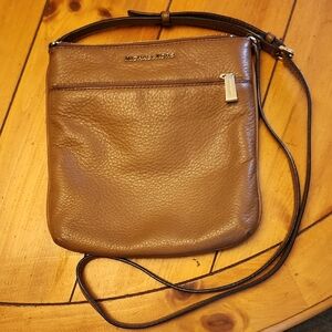 Michael Kors Tan Leather Shoulder Bag